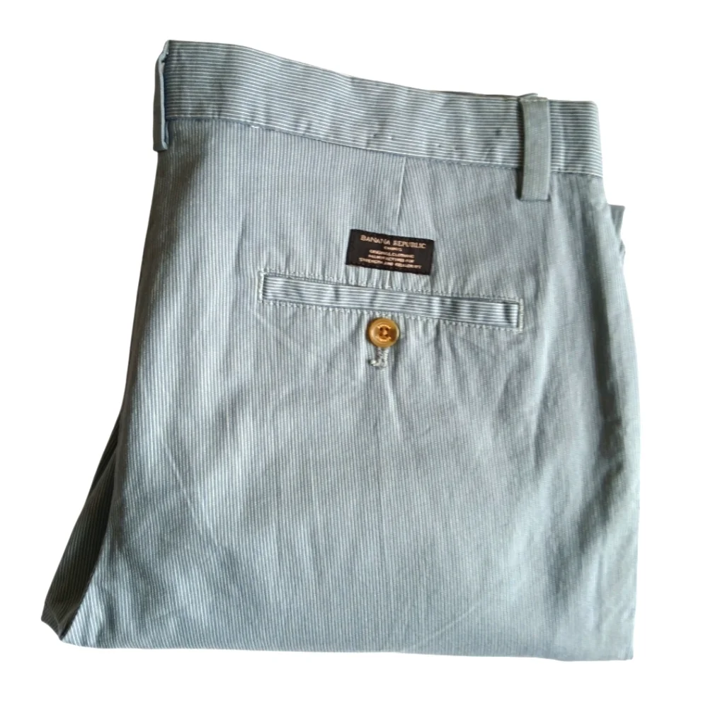 Banana Republic Striped Light Weight Chino Pants